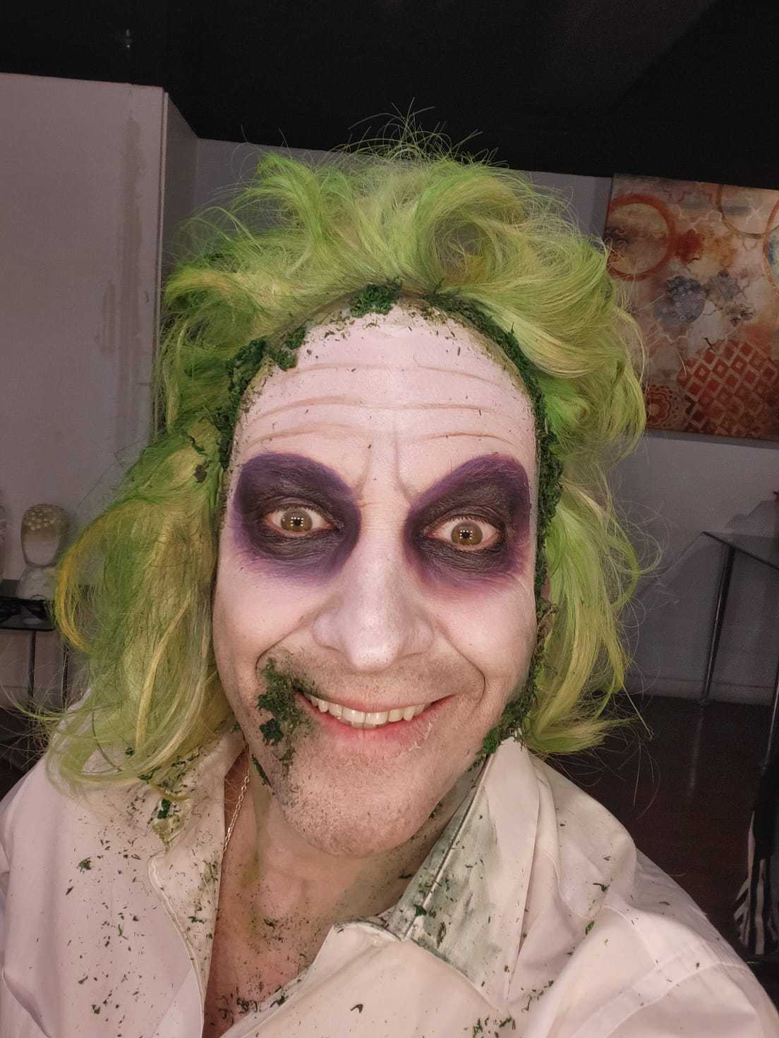 Martín Cárcamo Como Beetlejuice