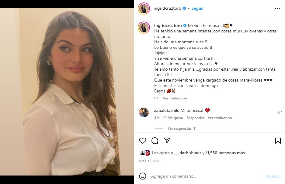 Instagram Ingrid Cruz
