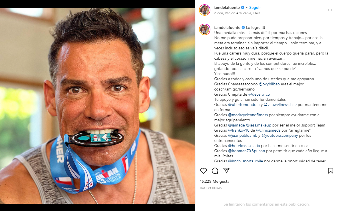 Instagram Cristián De La Fuente