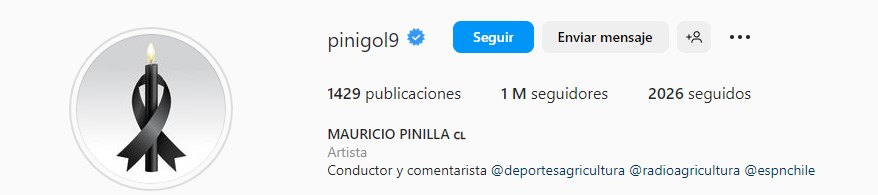 Instagram Mauricio Pinilla
