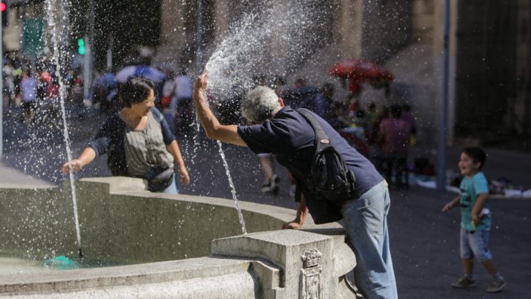 Ola De Calor En Santiago