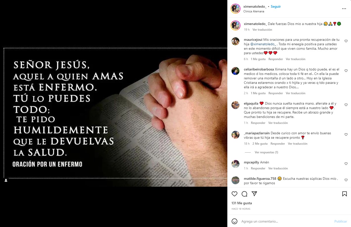 Instagram Ximena Toledo