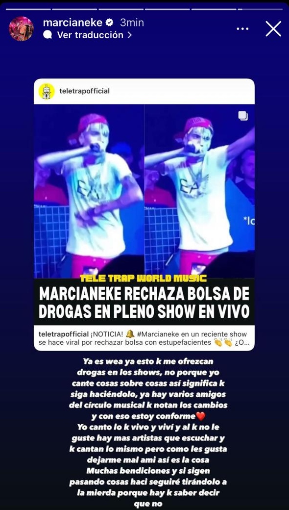 Captura Instagram Marcianeke