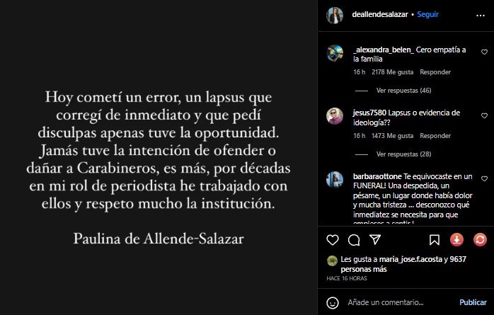 Instagram @deallendesalazar