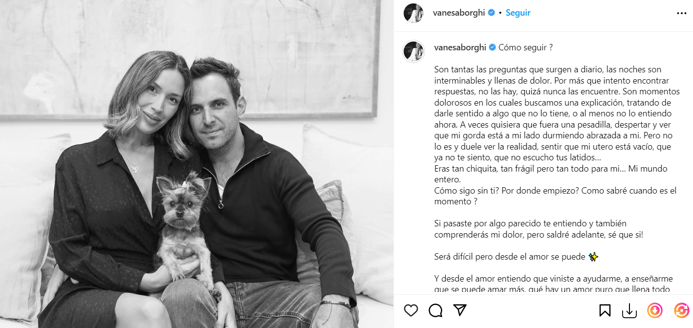 Instagram Vanesa Borghi
