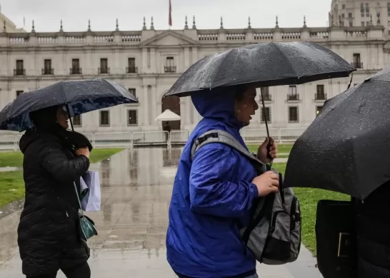 Lluvia En Santiago Semana