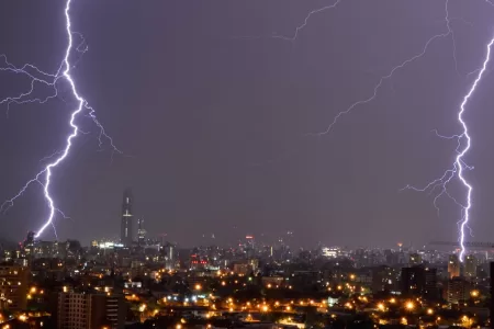 Tormenta Eléctrica Santiago