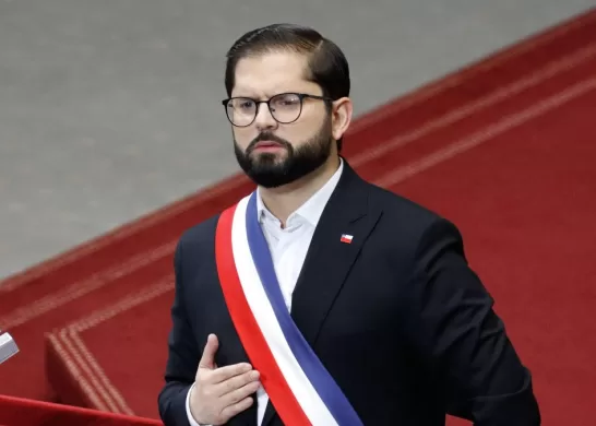 Gabriel Boric Funerales Narcos