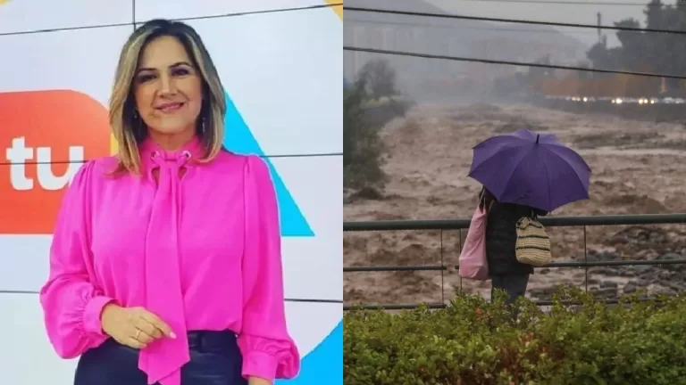 Lluvia En Santiago Sistema Frontal Michelle Adam