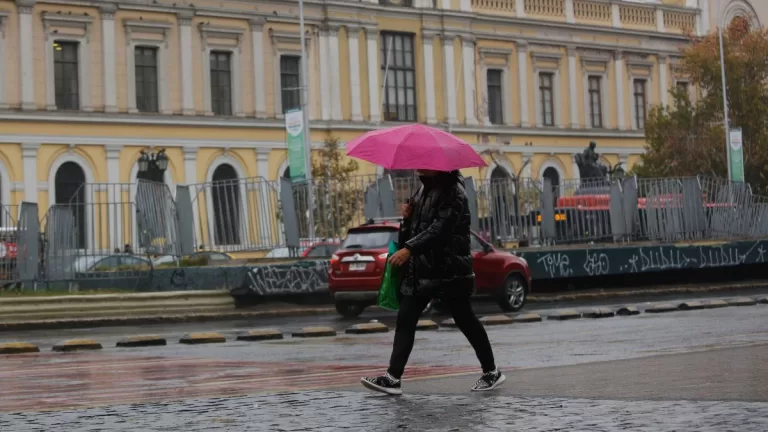 Lluvia En Santiago Hora Semana