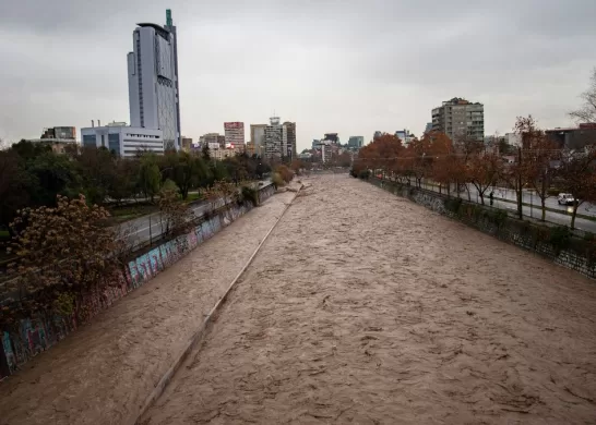 Corte De Agua Lluvia Santiago
