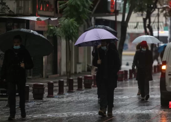 Lluvia En Santiago