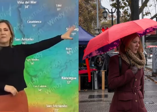 Michelle Adam Lluvia En Santiago Junio