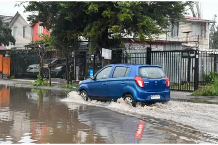 Lluvia En Santiago