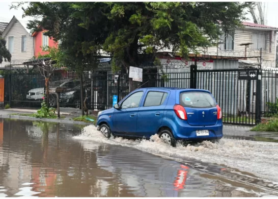 Lluvia En Santiago