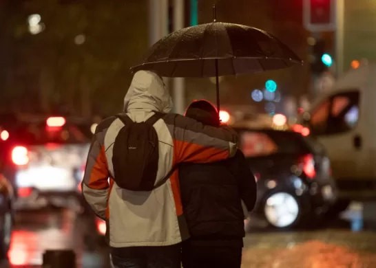 Lluvia En Santiago Días Sistema Frontal