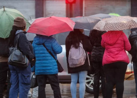 Lluvia En Santiago Intensidad Sistema Frontal