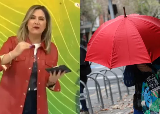 Michelle Adam Ola Polar Y Lluvia En Santiago