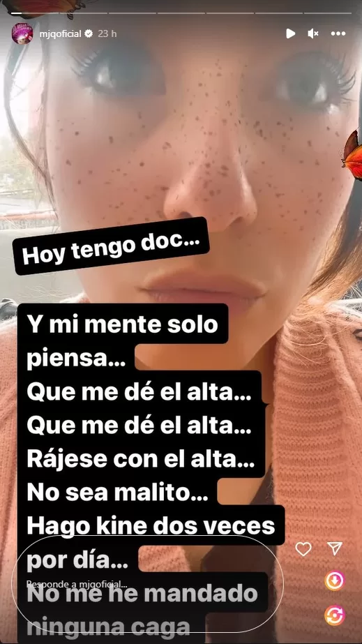 Instagram María José Quintanilla