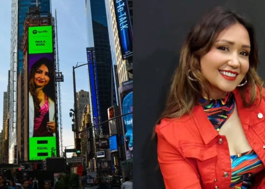 Paula Rivas Times Square