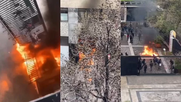 Incendio Instituto Nacional