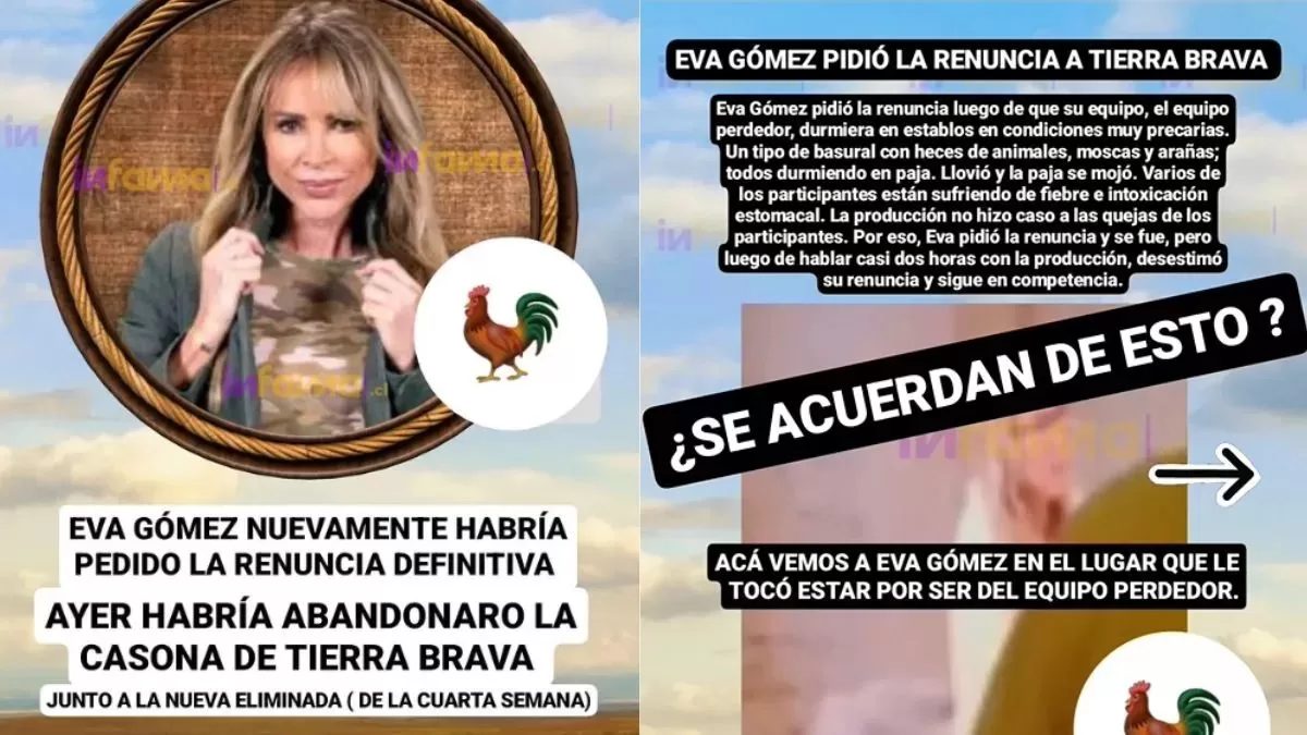 Eva Gómez Renuncia Tierra Brava Canal 13