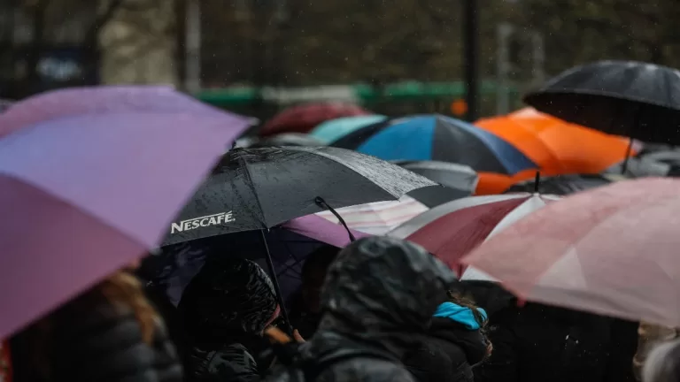 Lluvia En Santiago