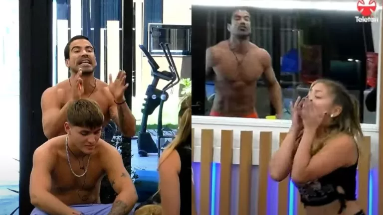 Pelea Sebastián Skarleth Gran Hermano