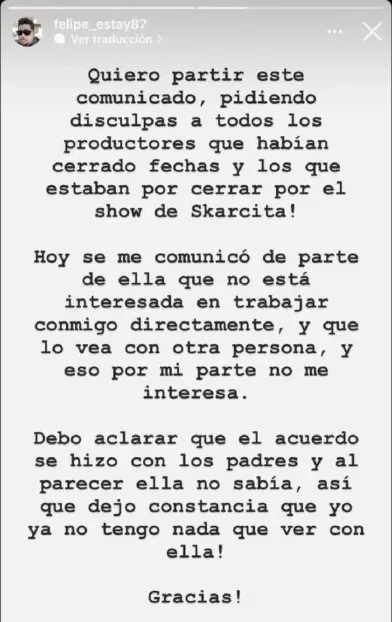 Instagram Felipe Estay