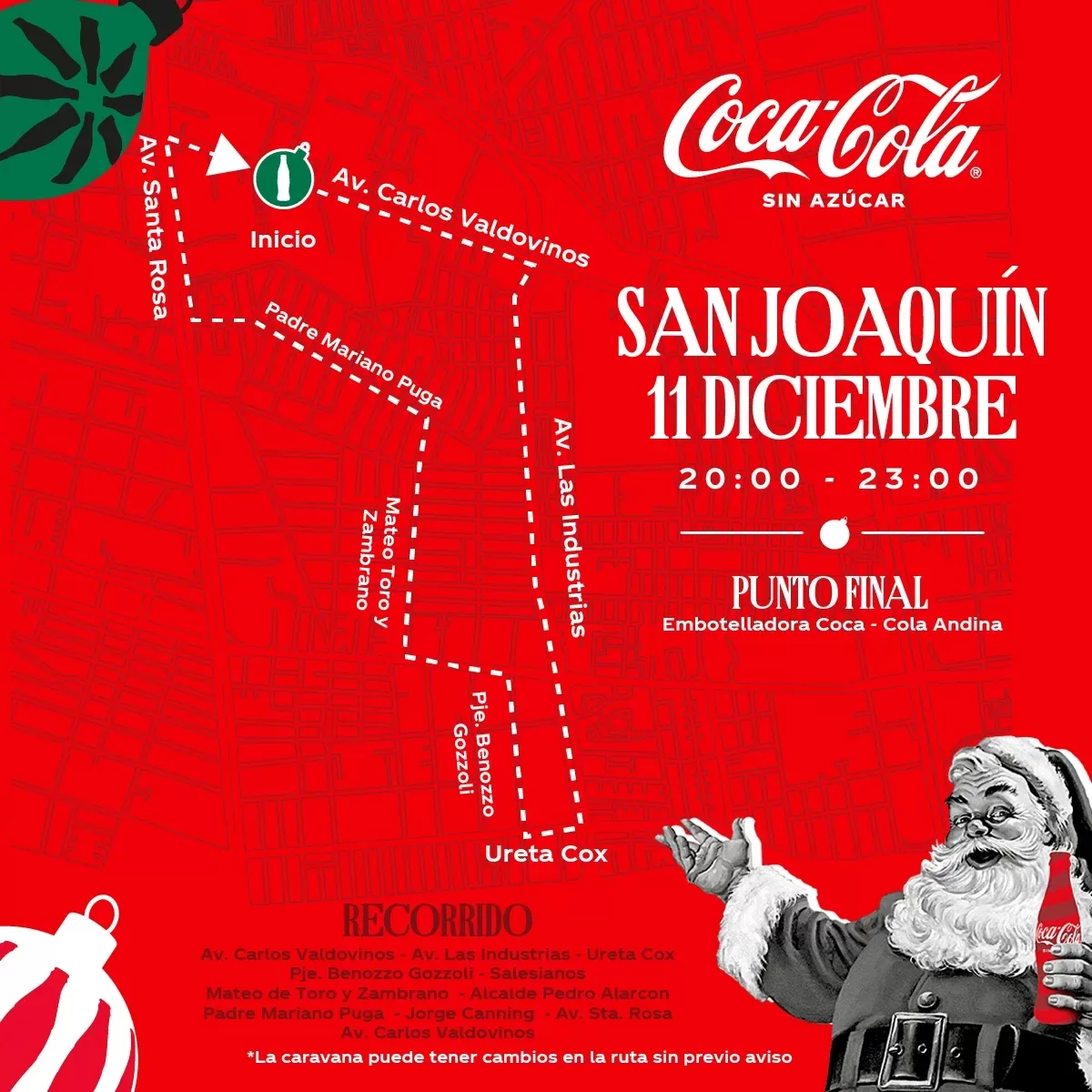 Caravana Coca Cola San Joaquín