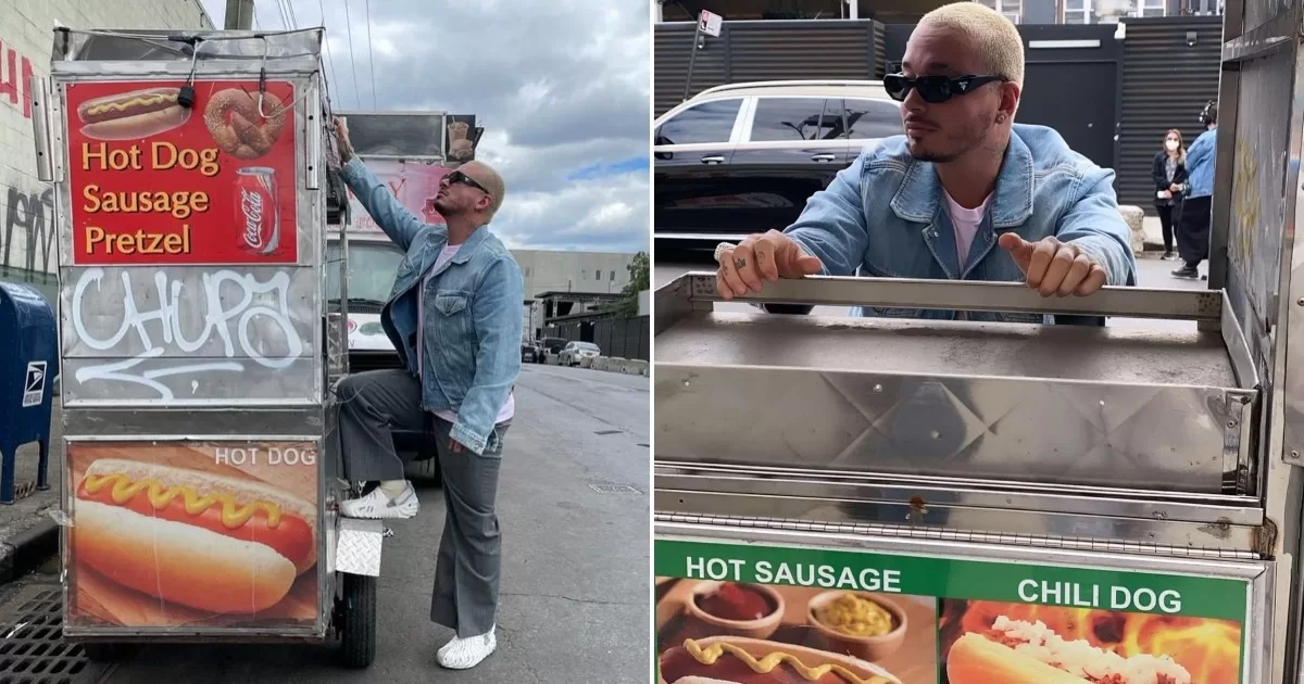 1633082220 J Balvin Toma Humor Residente Comparara Su Musica Carrito Hot Dog