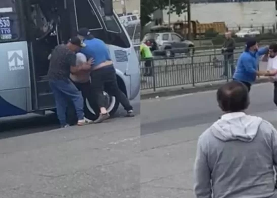 Pelea Micreros De Concepción