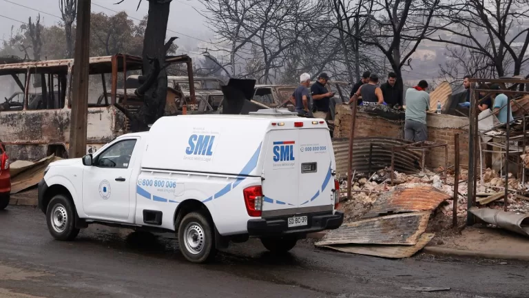 Servicio Médico Legal Incendios Forestales