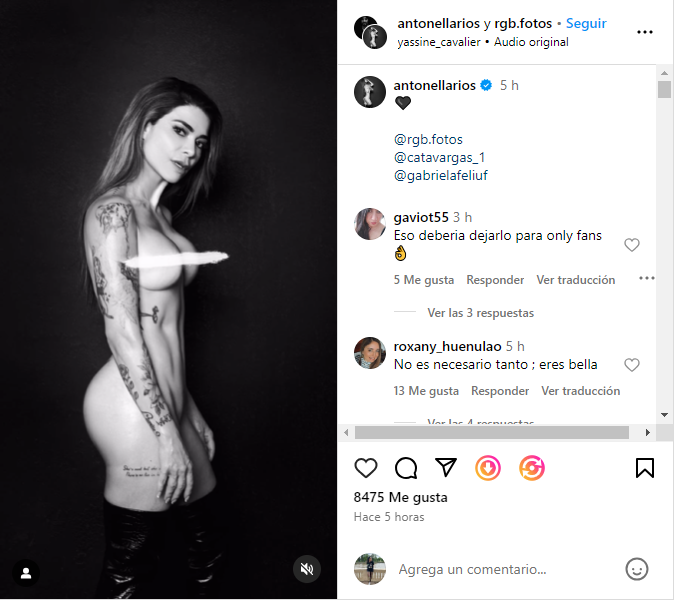 Instagram Antonella Ríos