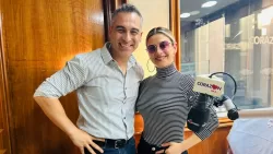 Karla Melo Visita Radio Corazón Blue Mary