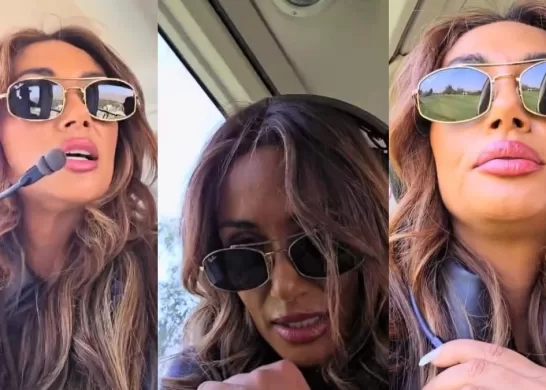 Pamela Díaz Video Helicóptero