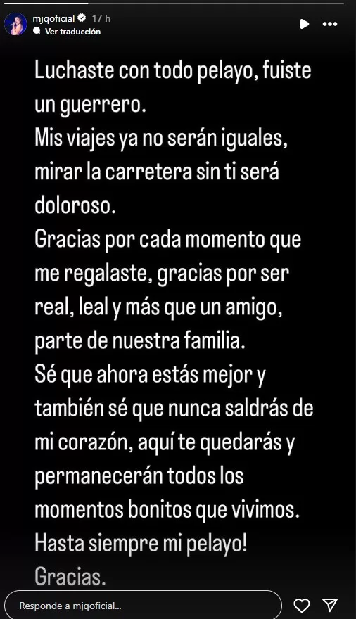 Instagram María José Quintanilla 1