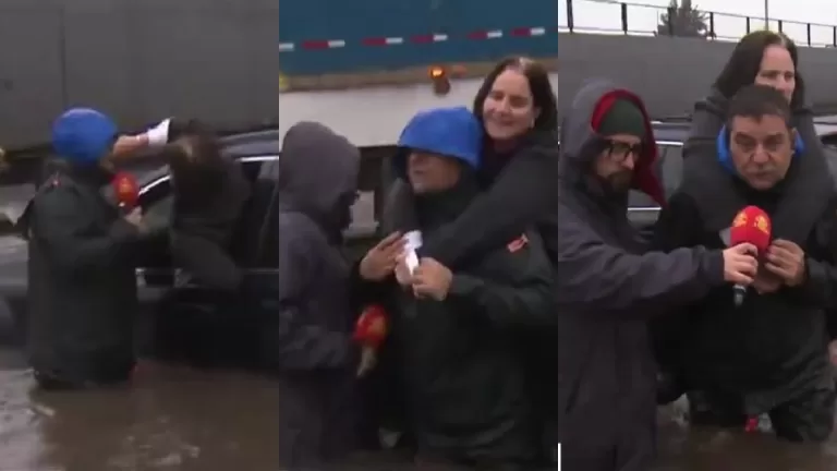 Periodista Salva Mujer Buenos Días A Todos