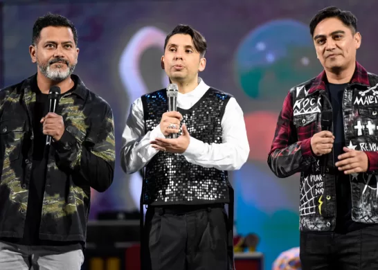 Papá Nicolás Y Fabrizio Copano