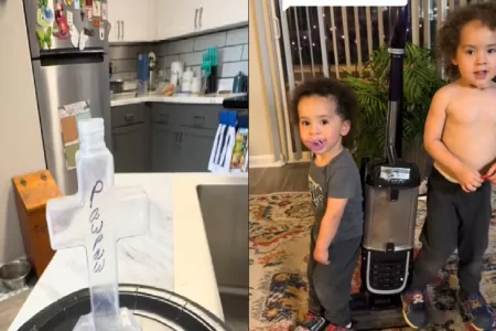 Niños Se Comen Cenizas De Abuelo