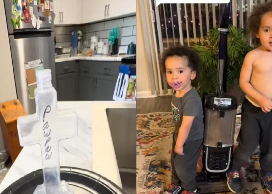 Niños Se Comen Cenizas De Abuelo