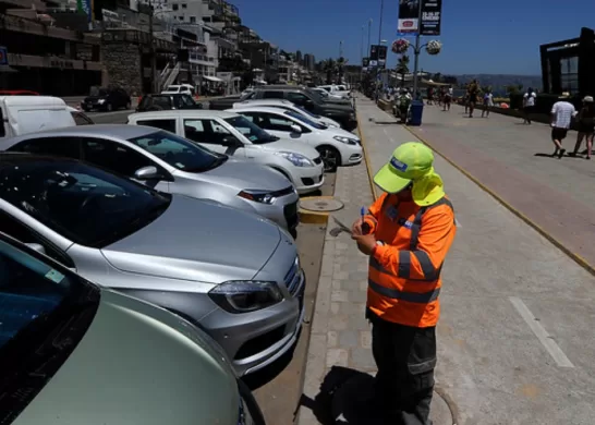 Persona Estacionando Auto