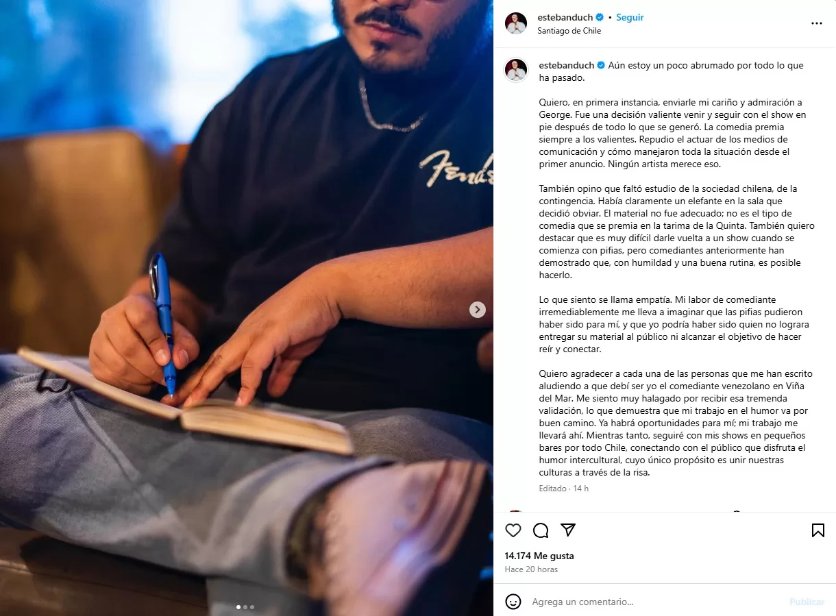 Instagram Esteban Duch