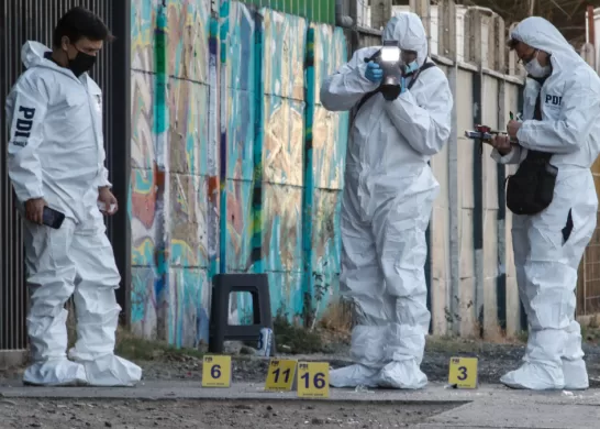 Balacera En Pedro Aguirre Cerda (1)