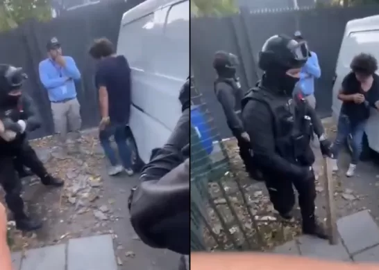 Guardias Golpean A Hombre