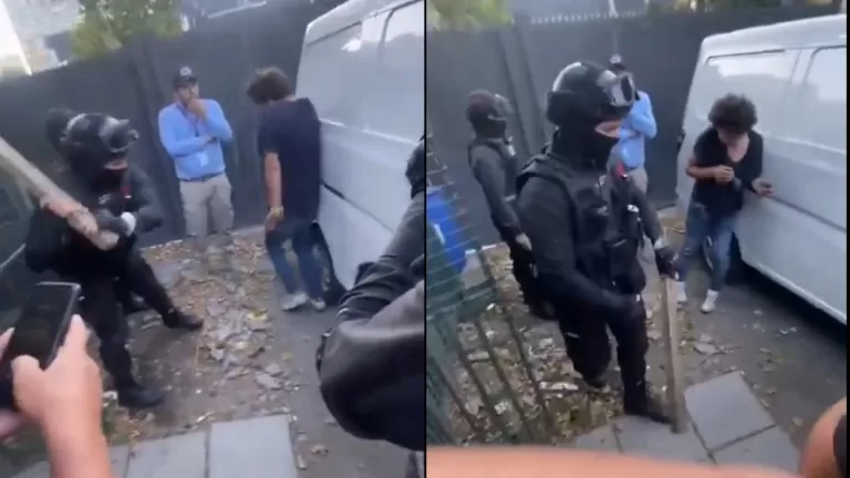 Guardias Golpean A Hombre