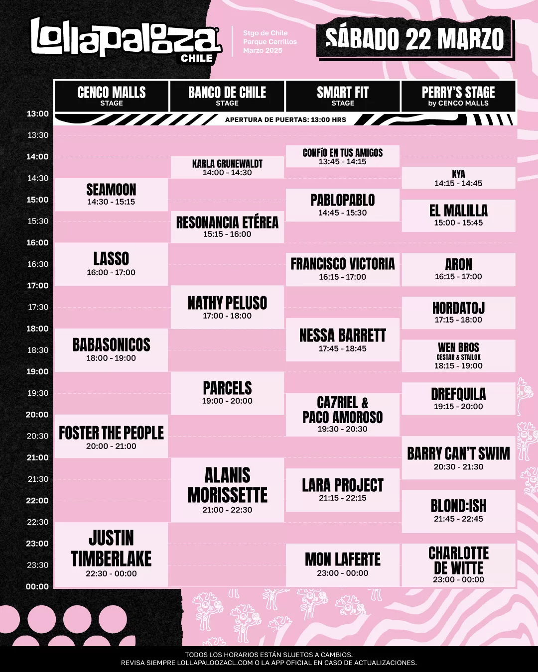 Lotus Lollapalooza Sábado