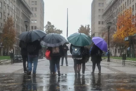 Lluvia En Santiago Ciclón
