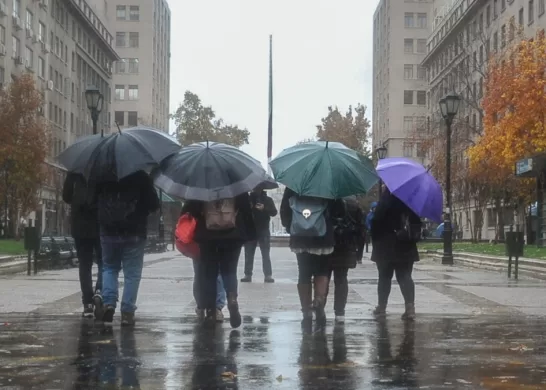 Lluvia En Santiago Ciclón