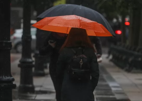 Lluvia En Santiago Región Metropolitana